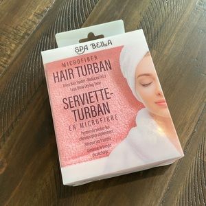 Spa Bella Microfiber Hair Turban Pink